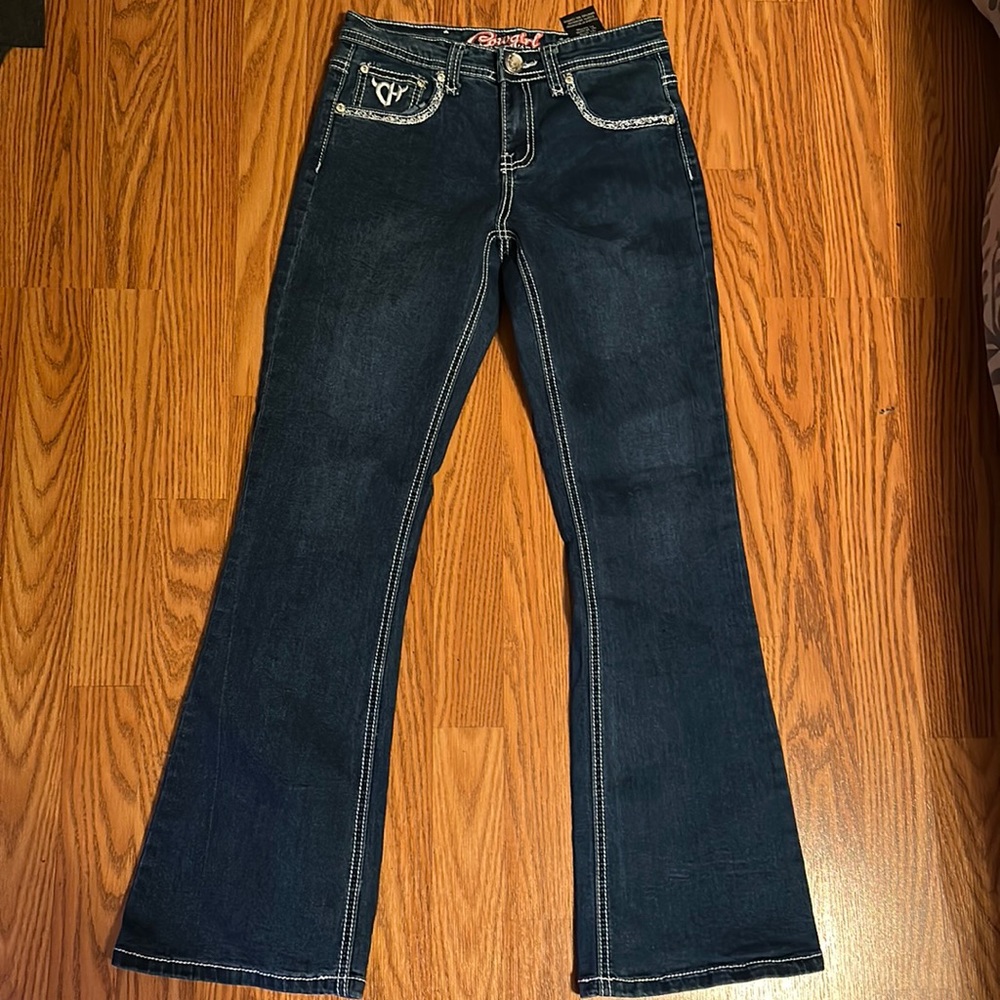Cowgirl Hardware Jeans Girls 10